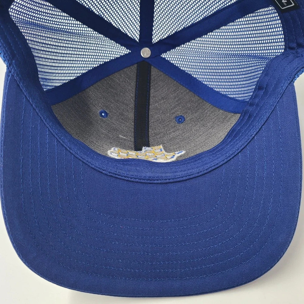 Texas Hat Snapback Trucker Mesh Richardson Blue Yellow State Checkered Flag Men‎